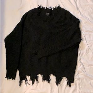 Distressed Sweater